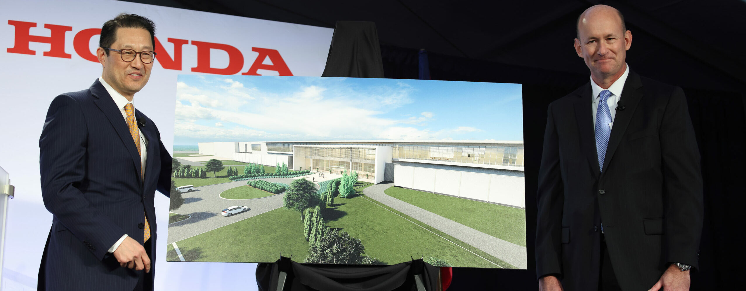 Honda battery plant groundbreaking